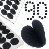 Dekoratorstwo - Rzep samoprzylepny komplet okrągły kół 1,5cm 90par - miniaturka - grafika 1