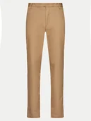 Spodnie męskie - Boss Spodnie materiałowe Kaito1_T 50487754 Beżowy Slim Fit - miniaturka - grafika 1