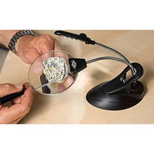 WEDO Lupa stołowa z oświetleniem LED 271 75201 - Lampy stojące - miniaturka - grafika 7