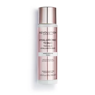 Makeup Revolution London Skincare Hyaluronic Tonic Moisturising wody i spreje do twarzy 200ml - Toniki i hydrolaty do twarzy - miniaturka - grafika 1