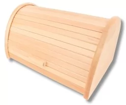 Chlebak drewniany nowoczesny naturalny - Chlebaki - miniaturka - grafika 1