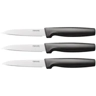 Noże kuchenne - Fiskars 1057563 FunctionalForm zestaw 3 noży do skrobania 1057563 - miniaturka - grafika 1