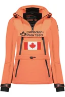 Kurtki damskie - Kurtka damska Canadian Peak Toka trekkingowa softshell pomarańczowy-XXL - miniaturka - grafika 1