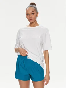 Calvin Klein Underwear Piżama 000QS7191E Biały Regular Fit - Piżamy damskie - miniaturka - grafika 1