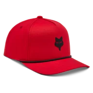 Czapki damskie - Czapka z Daszkiem FOX FOX Head Rope Ognisty czerwonyOnesize - miniaturka - grafika 1