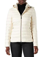 Płaszcze damskie - Geox Damski płaszcz D Jaysen Down, Masło kremowe, 42 - miniaturka - grafika 1