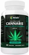 Witaminy i minerały - Wish, Cbd 10 Mg + Melatonina, Sen, 60 Tabletek - miniaturka - grafika 1