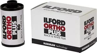 Film czarno-biały Ilford ORTHO PLUS 120/10 - Filmy fotograficzne - miniaturka - grafika 1