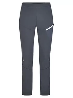 Spodnie damskie - Ziener Damskie spodnie softshellowe NABELLE | wiatroszczelny przód, elastyczny tył, ombre. biały, rozmiar 42 - grafika 1