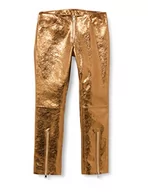 Spodnie damskie - Just Cavalli Spodnie damskie spodnie, 161 Golden Glow, 8 - miniaturka - grafika 1