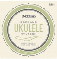 Akcesoria do instrumentów smyczkowych - D'Addario EJ88S zestaw strun nyltech Ukulele Soprano EJ88S - miniaturka - grafika 1
