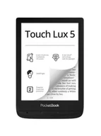 Czytniki ebooków - PocketBook Touch Lux 5 Ink Black - miniaturka - grafika 1
