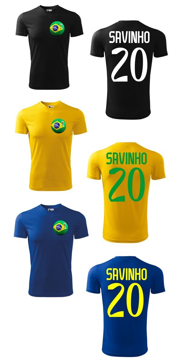 Treningowa Koszulka BRASIL Savio SAVINHO 20
