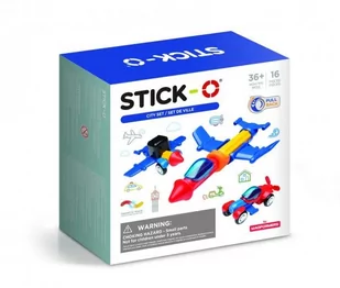 Magformers Stick-O Zestaw miejski 16 elementów - Klocki - miniaturka - grafika 2