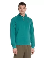 Bluzy męskie - Farah Bluza męska, Krzyżówka zielona, S - miniaturka - grafika 1