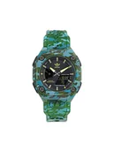 Zegarki męskie - adidas Originals Zegarek City Tech One Grfx AOST24075 Zielony - miniaturka - grafika 1