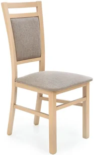 Klasyczne drewniane krzesło tapicerowane dąb sonoma G8-C36 - Krzesła Klasyczne drewniane krzesło tapicerowane dąb sonoma G8-C36 - Krzesła - miniaturka - grafika 1