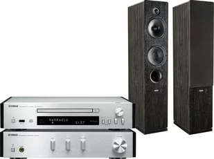 Yamaha MCR-N670D srebrny + Tesi 561 czarny - Zestawy stereo - miniaturka - grafika 1