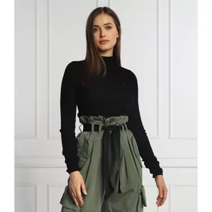 Pinko Wełniany sweter NEGRONI LUPETTO | Slim Fit | z dodatkiem kaszmiru - Swetry damskie - miniaturka - grafika 1