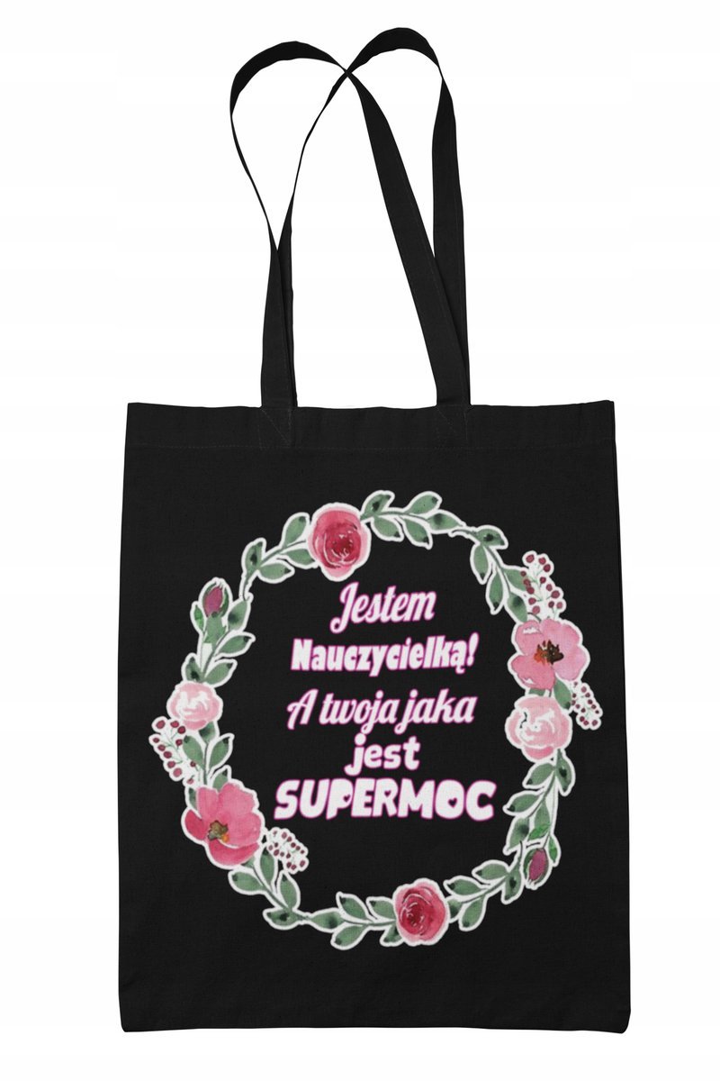 Torba Shopper- Prezent Dla Nauczyciela Supermoc