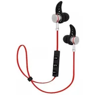 Słuchawki - Blow Sport Czarno-czerwone - miniaturka - grafika 1