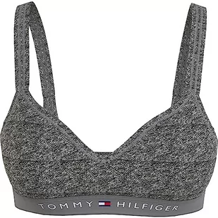 Tommy Hilfiger Biustonosze damskie typu bralette (rozmiary dodatkowe), Ciemnoszary Ht, XS - Biustonosze - miniaturka - grafika 1