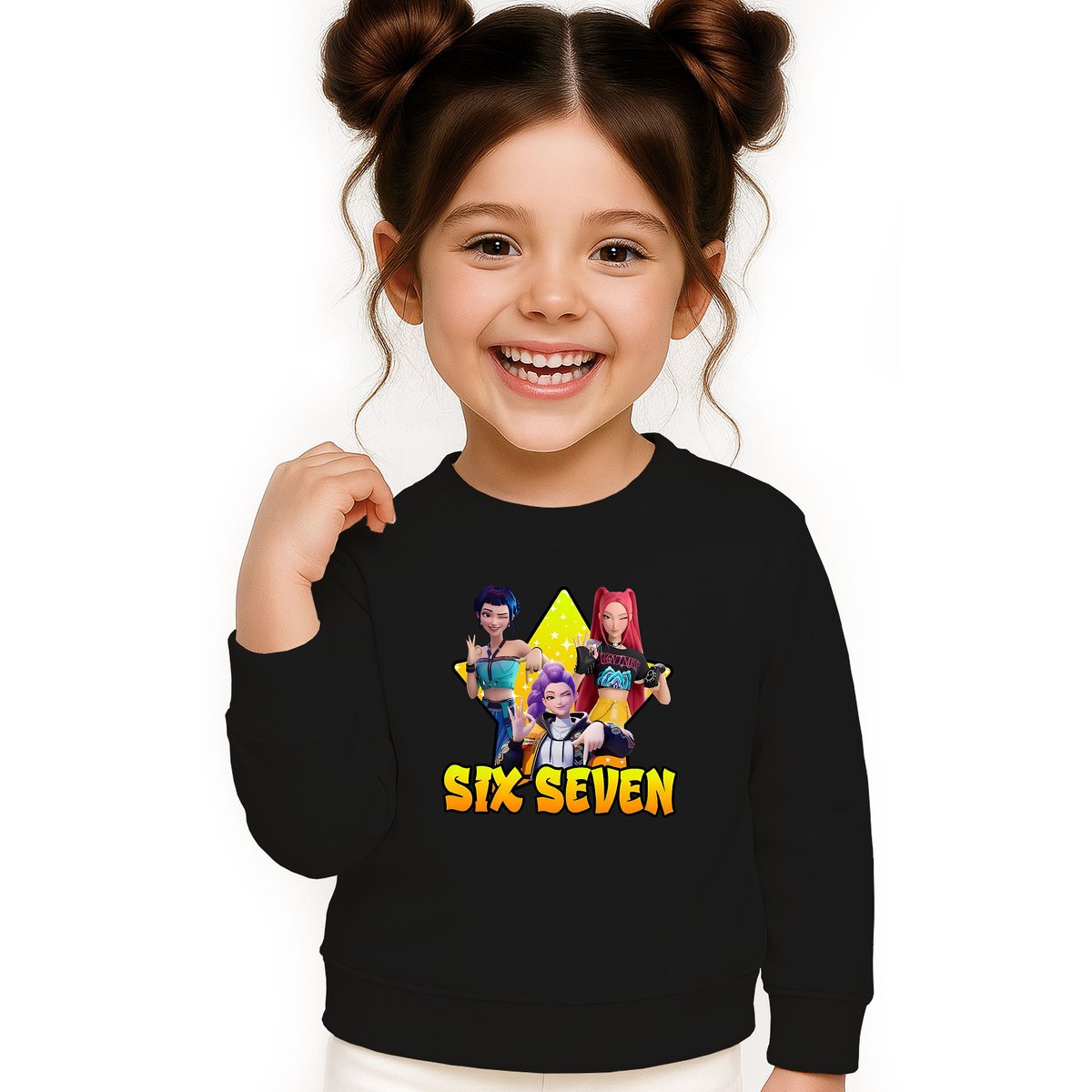 BLUZA DZIECIĘCA 67 SIX SEVEN VIRAL HUNTRIX 122-128 DLA CHŁOPCA DZIEWCZYNKI
