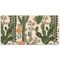 Podkładki na biurko - Podkładka na biurko Piękny kaktus 120x60 cm - miniaturka - grafika 1