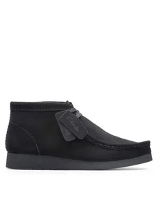 Clarks Trzewiki Wallabee Evo Bt 26172823 Czarny - Botki męskie - miniaturka - grafika 1