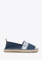 Espadryle damskie - Damskie espadryle z lamówką z napisem WITTCHEN 39 - miniaturka - grafika 1