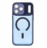 Etui i futerały do telefonów - Futerał VARIETE MAG COVER kompatybilny z MagSafe do IPHONE 17 PRO MAX granatowy - miniaturka - grafika 1