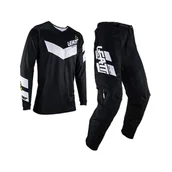 Odzież motocyklowa - Leatt Set Motocross Unisex-Dorosły, Balck/biały, M - miniaturka - grafika 1