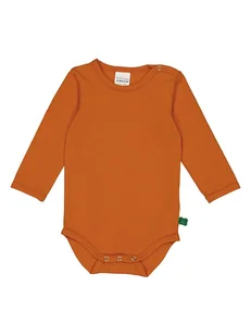 Fred´s World by GREEN COTTON Body w kolorze pomarańczowym - Body dla niemowląt - miniaturka - grafika 1