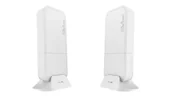 Pozostałe akcesoria sieciowe - Mikrotik RBWAPG-60AD KIT Wireless Wire 60 GHz 1 Gbit up to 100m PoE (MT RBwAPG-60ad kit) - miniaturka - grafika 1