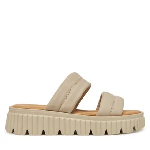 Klapki Tamaris 1-27208-44 Beżowy - Klapki i japonki damskie - miniaturka - grafika 1