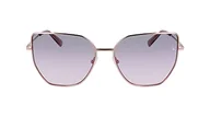 Okulary przeciwsłoneczne - Calvin Klein Damskie okulary przeciwsłoneczne CKJ23202S, różowe złoto, jeden rozmiar, Różowe złoto, Rozmiar uniwersalny - miniaturka - grafika 1