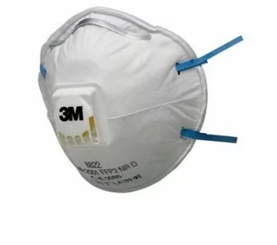 3M PÓŁMASKA Z ZAWORKIEM  3M 8822 FFP2 /10szt. - Odzież robocza - miniaturka - grafika 1
