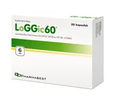 Układ pokarmowy - PHARMABEST SP. Z O.O. LoGGic60 probiotyk 20 kapsułek 3144964 - miniaturka - grafika 1