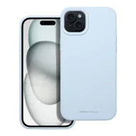 Etui i futerały do telefonów - Futerał Roar Cloud-Skin - do iPhone 15 Plus Jasnoniebieski - miniaturka - grafika 1