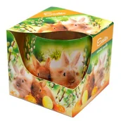 Świece - Świeca w szkle zapachowa Zając Wielkanocny - miniaturka - grafika 1