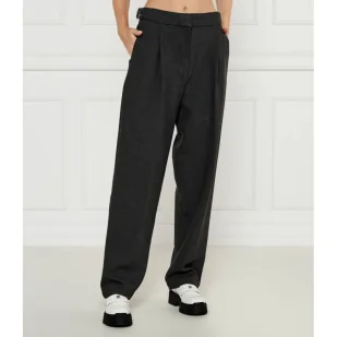 HUGO Spodnie Hasabo Regular Fit - Spodnie damskie - miniaturka - grafika 1