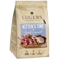 Sucha karma dla psów - Karma dla kota suszona LUGER'S Kitten's Time Jagnięcina z przepiórką 500 g - miniaturka - grafika 1