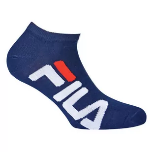 Fila, Skarpety sportowe, Invisible socks, 2-pack, F9199, navy, rozmiar 35/38 - Skarpetki damskie - miniaturka - grafika 1