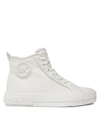 Trampki damskie - MICHAEL Michael Kors Sneakersy Evy High Top 43R4EYFS4D Biały - miniaturka - grafika 1