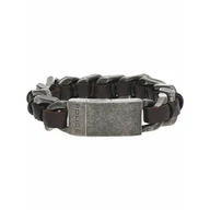 Bransolety męskie - Bransoletka Męska Police PJ25599BSE.02-S Stal nierdzewna 19 cm - miniaturka - grafika 1