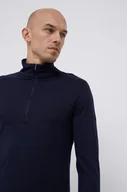 Bielizna sportowa męska - Icebreaker Longsleeve wełniany kolor granatowy - miniaturka - grafika 1