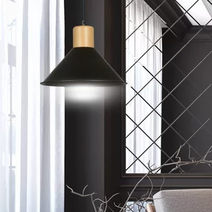 Emibig Rowen lampa wisząca 1-punktowa czarna 1044/1 1044/1 - Lampy sufitowe - miniaturka - grafika 4