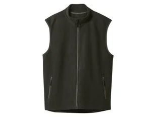 esmara Men Kamizelka polarowa męska (Czarny, S (44/46)) - Kamizelki męskie - miniaturka - grafika 1