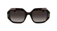 Okulary przeciwsłoneczne - KARL LAGERFELD Damskie okulary przeciwsłoneczne KL6124S, żółw, jeden rozmiar, Żółw, Rozmiar uniwersalny - miniaturka - grafika 1