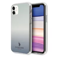 Etui i futerały do telefonów - U.S. Polo Assn. Gradient Pattern Collection etui na iPhone 11 niebieskie USP000026 - miniaturka - grafika 1